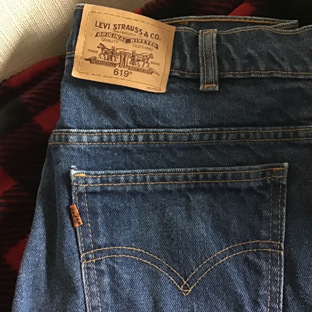 Vintage Levi red tag zipper jeans